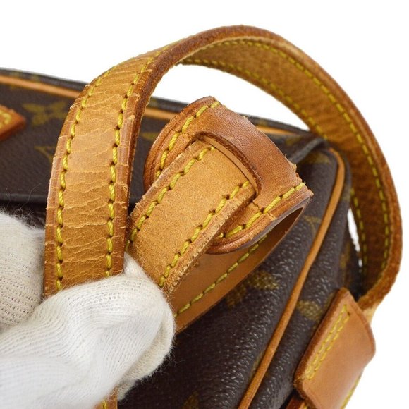 356387L Louis Vuitton Crossbody Bag Jeune Fille PM Brown Monogram - Picture 4 of 8